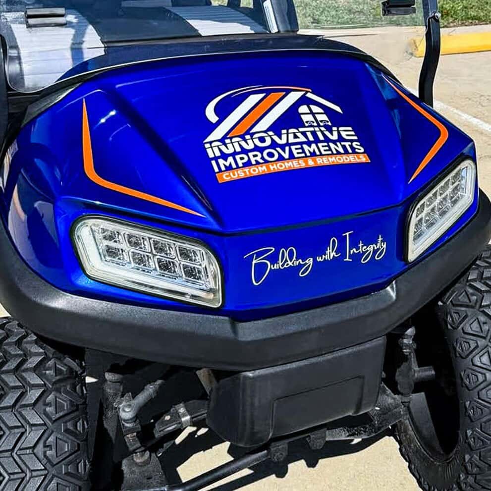 Photo of Golf Cart Wrap